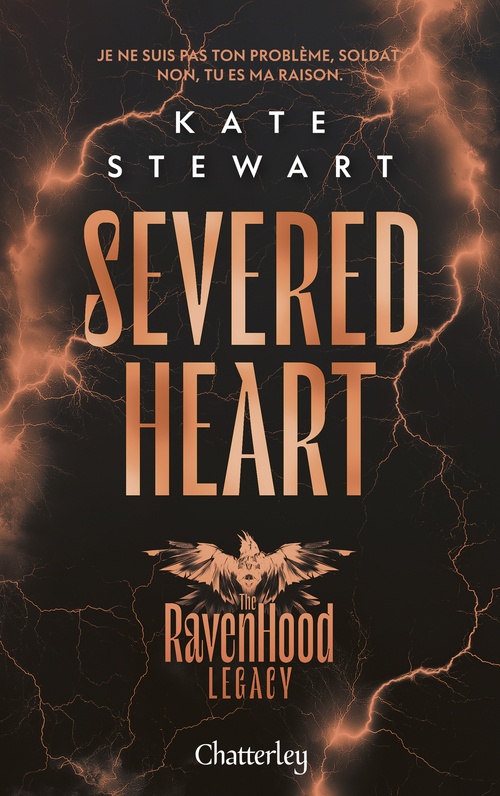ebook cover of The Ravenhood Legacy - Tome 2 Severed Heart, by Kate Stewart