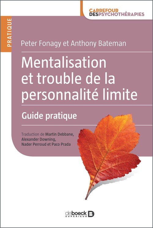ebook cover of Mentalisation et trouble de la personnalité limite, by Anthony Bateman, Peter Fonagy