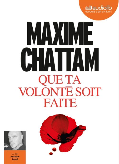 audiobook cover of Que ta volonté soit faite, by Maxime Chattam
