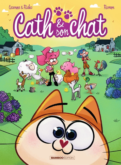 Couverture ebook de Cath et son chat - Tome 9, de Christophe Cazenove, Hervé Richez, Yrgane Ramon