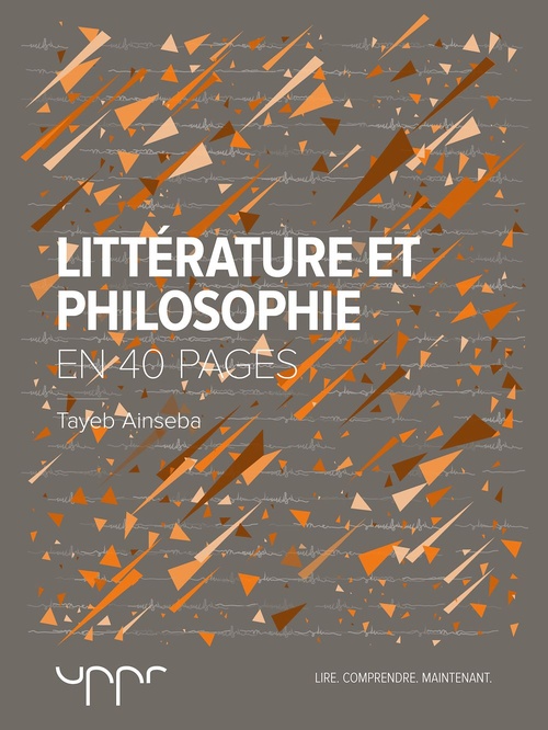 Couverture ebook de Littérature et philosophie, de Tayeb Ainseba