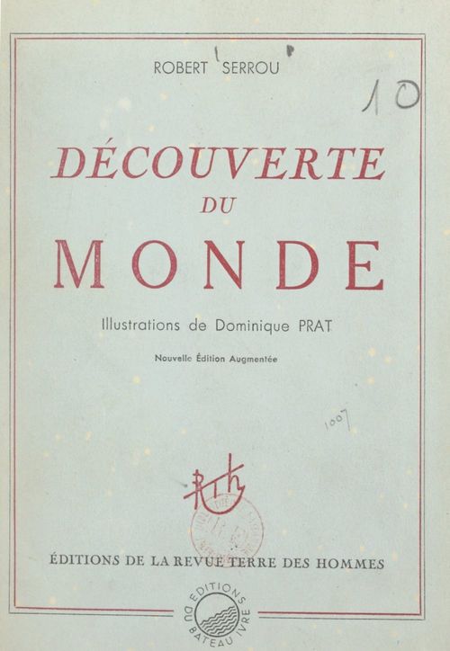ebook cover of Découverte du monde, by Robert Serrou