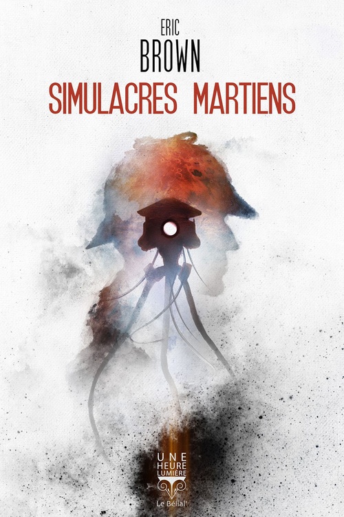 ebook cover of Simulacres martiens, by Eric Brown
