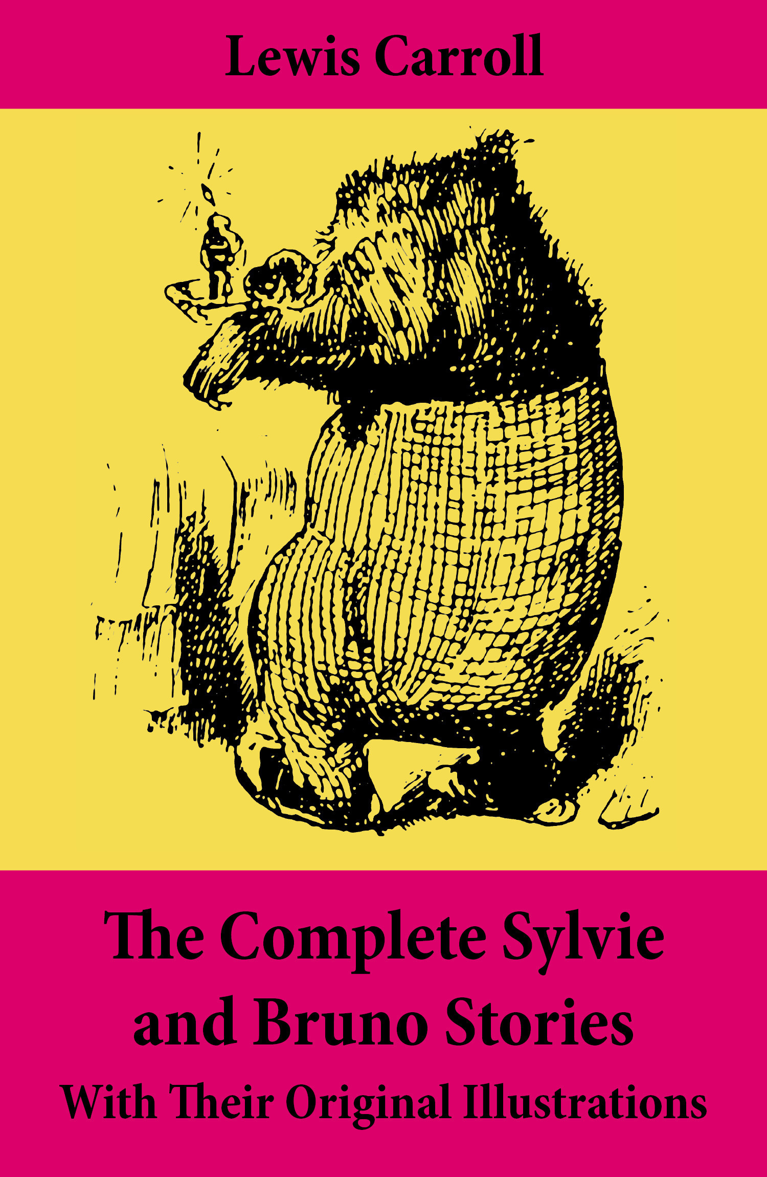 ebook cover of The Complete Sylvie and Bruno Stories With Their Original Illustrations, by Lewis Carroll