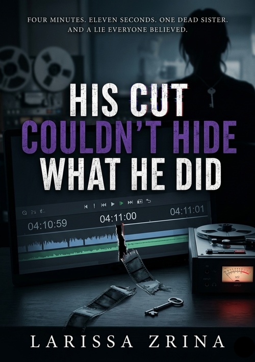 ebook cover of His Cut Couldn't Hide What He Did, by Larissa Zrina