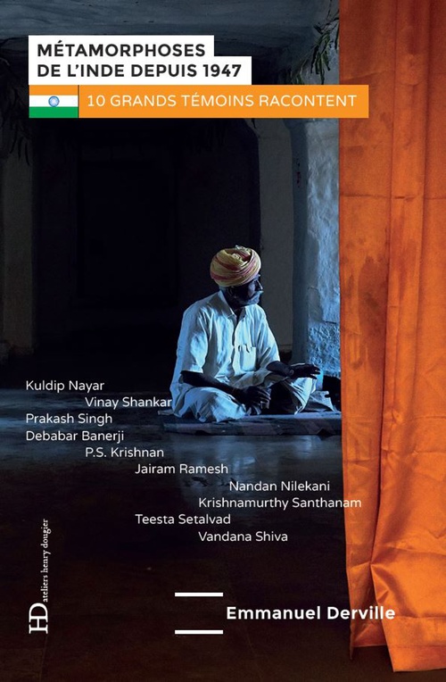 ebook cover of Métamorphoses de l'Inde depuis 1947, by Emmanuel Derville
