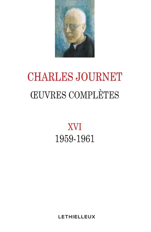 Couverture ebook de Oeuvres complètes XVI, de Charles Journet