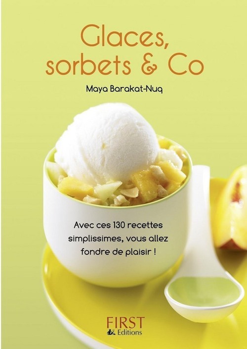 Couverture ebook de Le petit livre de - glaces, sorbets & co, de Maya Barakat-Nuq