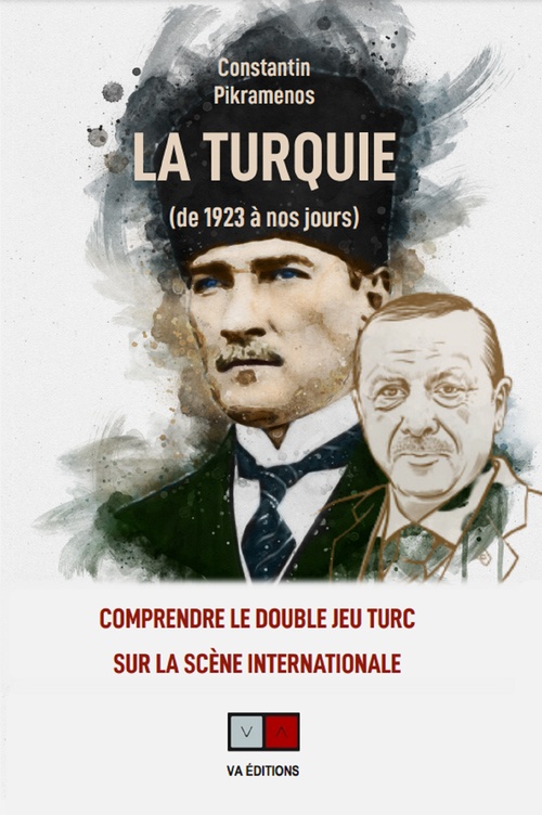 Couverture ebook de La Turquie (de 1923 à nos jours), de Constantin Pikramenos