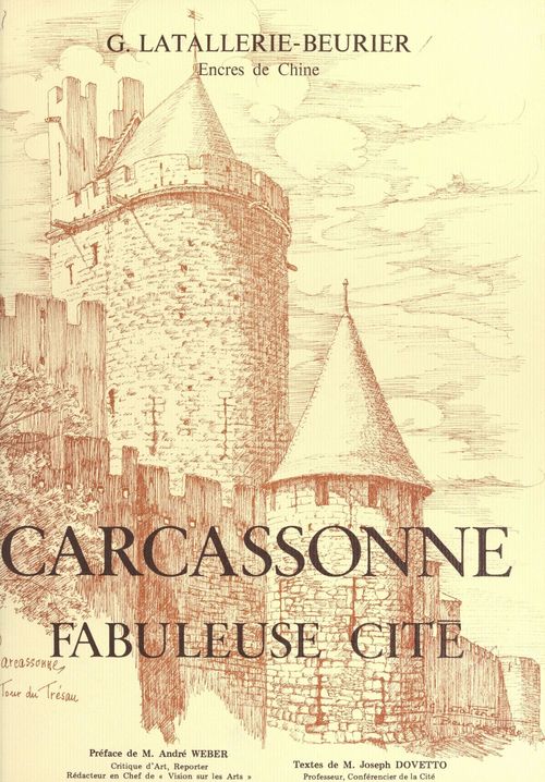 Couverture ebook de Carcassonne, de Joseph Dovetto