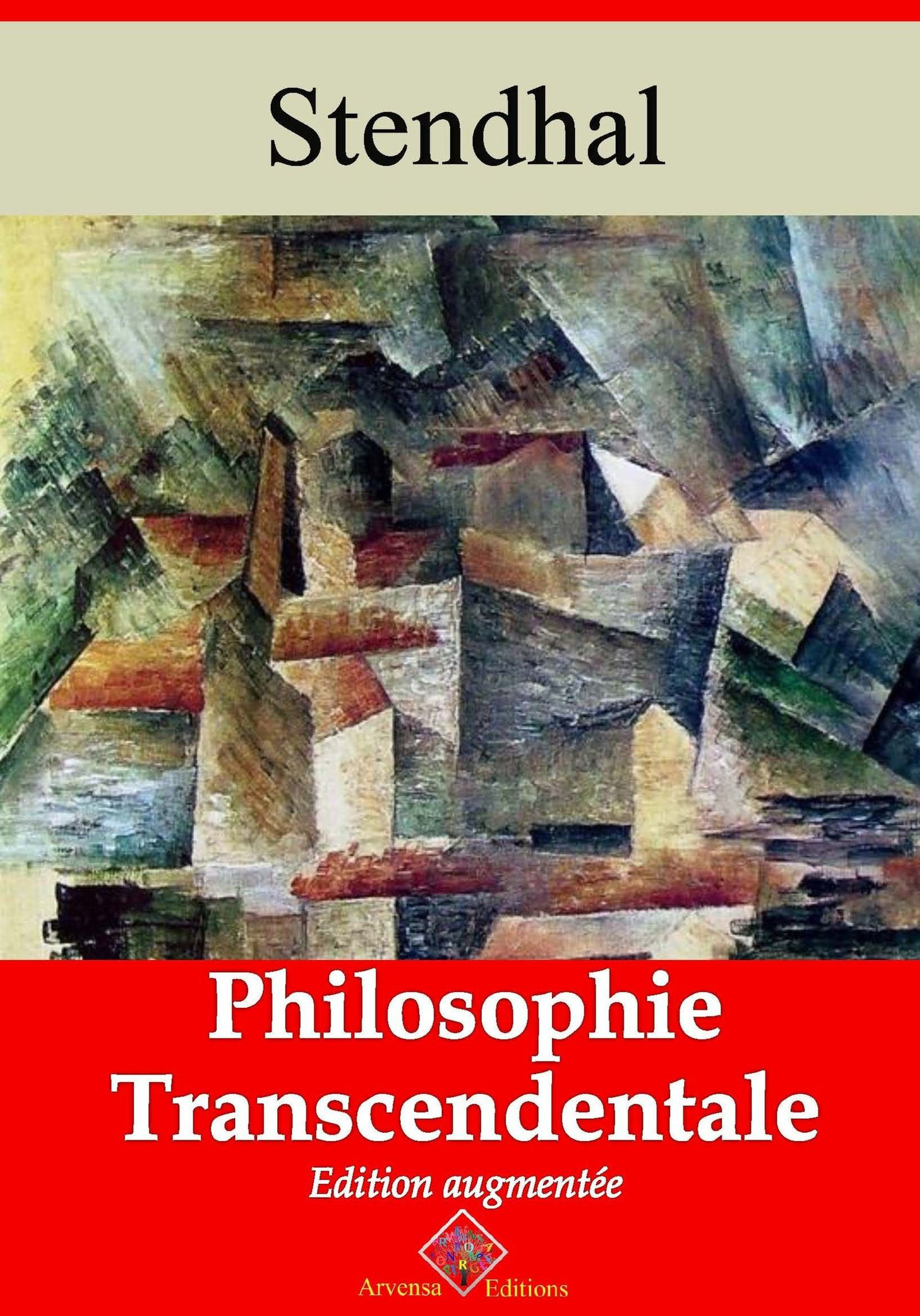 ebook cover of Philosophie transcendantale - suivi d'annexes, by Stendhal