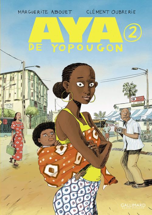 Couverture ebook de Aya de Yopougon (Tome 2), de Marguerite Abouet, Clément Oubrerie