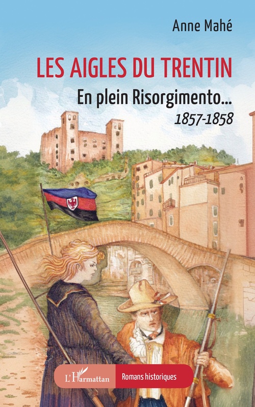 ebook cover of Les Aigles du Trentin, by Anne Mahé