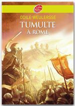 ebook cover of Tumulte à Rome, by Odile Weulersse