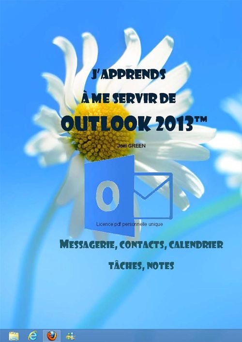 ebook cover of J'apprends à me servir de Outlook 2013, by Joel Green