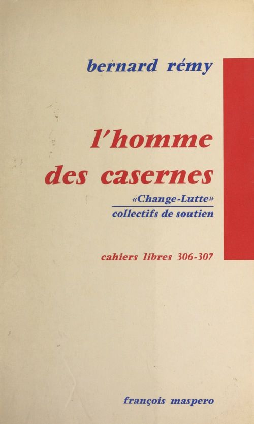 ebook cover of L'homme des casernes, by Bernard Rémy