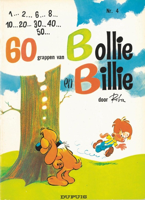 Couverture ebook de 60 Gags van Bollie en Billie, de Jean Roba