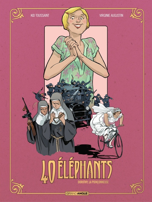 ebook cover of 40 éléphants - Tome 3 - Dorothy, la poinçonneuse, by Kid Toussaint, Virginie Augustin