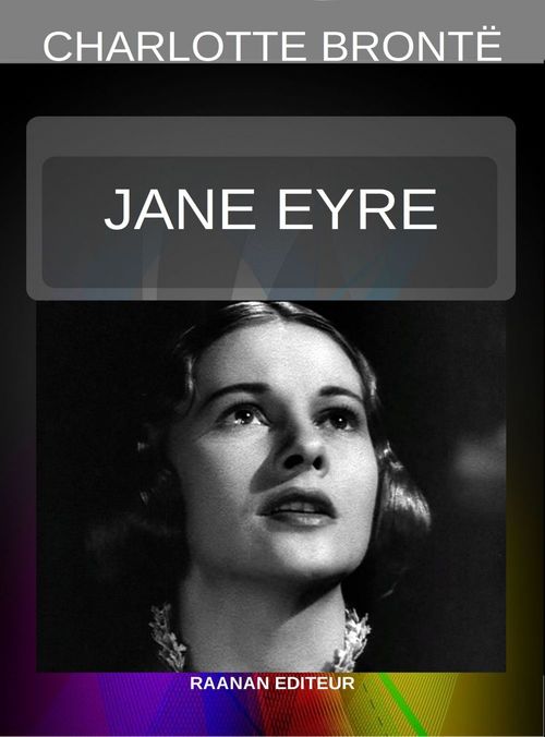 Couverture ebook de Jane Eyre, de Charlotte Bronte