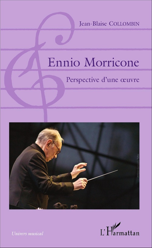 Couverture ebook de Ennio Morricone, de Jean-Blaise Collombin