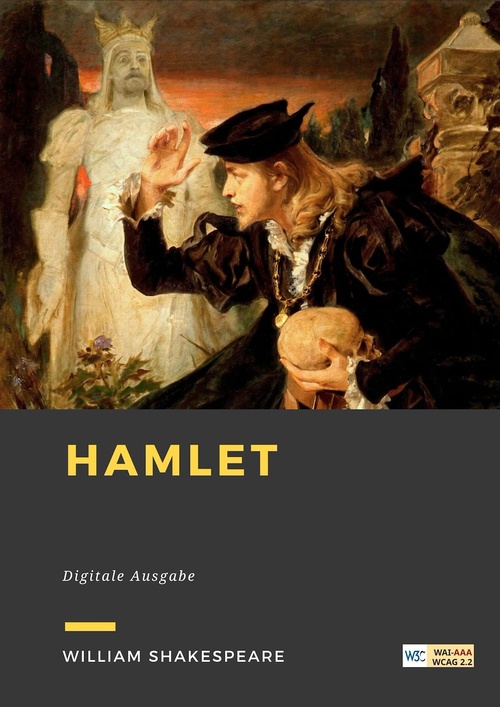 Couverture ebook de Hamlet, de William Shakespeare