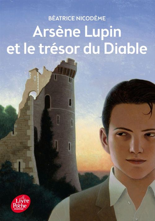 Couverture ebook de Arsene Lupin et le trésor du diable, de Béatrice Nicodème