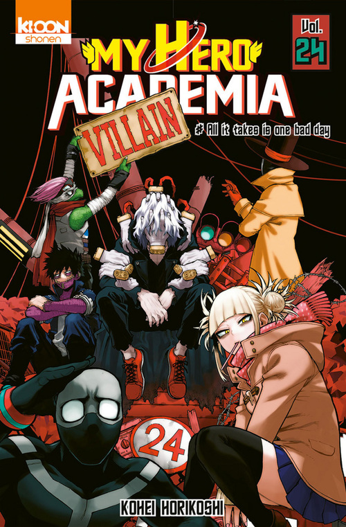 Couverture ebook de My Hero Academia T24, de Kohei Horikoshi