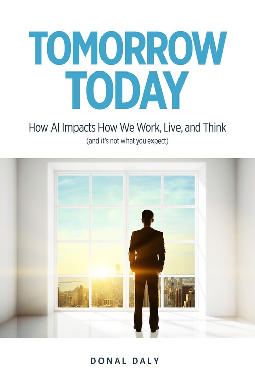 ebook cover of TOMORROW | TODAY, by Donal Daly