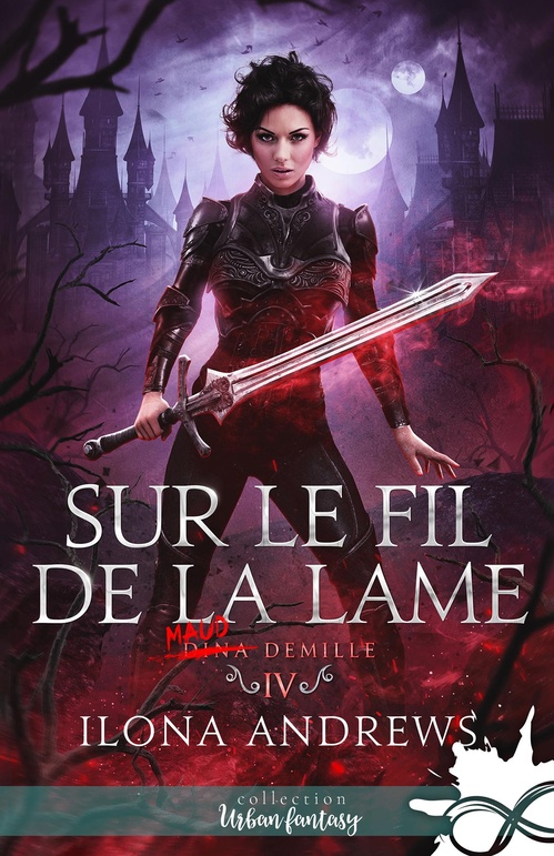 Couverture ebook de Sur le fil de la lame, de Ilona Andrews