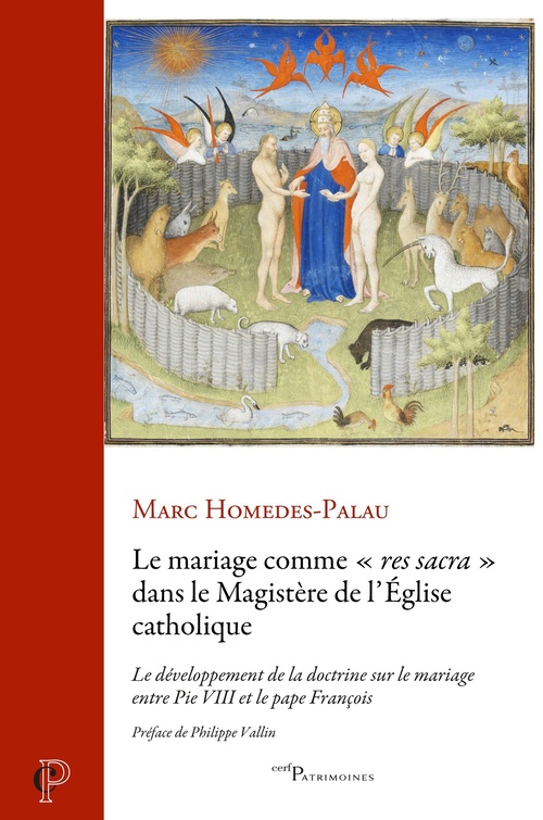 ebook cover of Le mariage comme "Res sacra" dans le Magistère de l'Église, by Marc Homedes-Palau