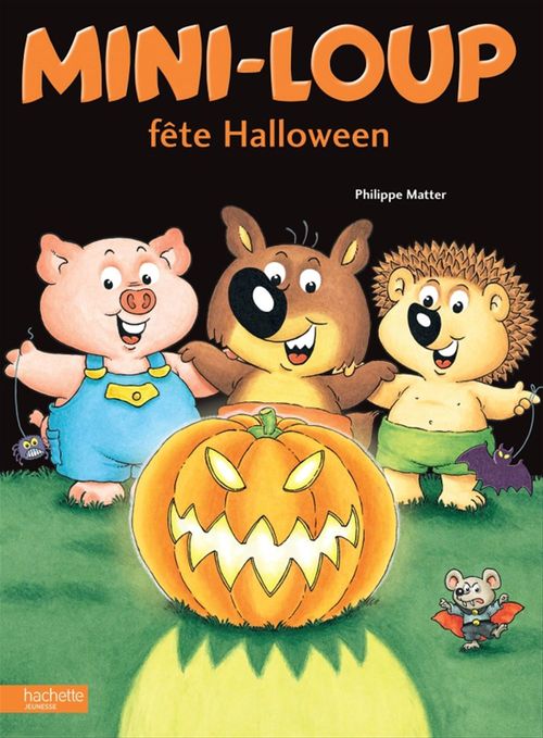 Couverture ebook de Mini-Loup fête Halloween, de Philippe Matter