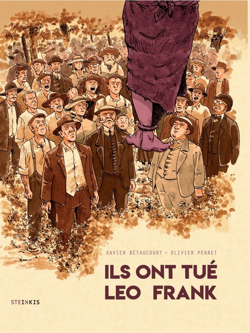 Couverture ebook de Ils ont tué Leo Frank, de Xavier Bétaucourt