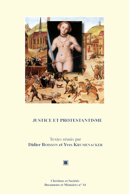 Couverture ebook de Justice et protestantisme, de