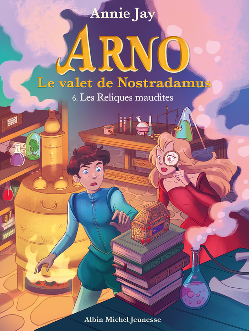 Couverture ebook de Les Reliques maudites, de Annie Jay