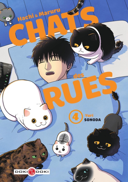 Couverture ebook de Hachi & Maruru - Chats des rues - Tome 4 - Tome 4, de Yuri Sonoda