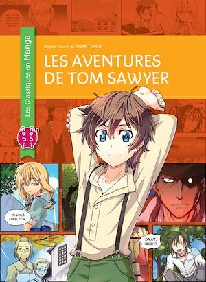 Couverture ebook de Les aventures de Tom Sawyer, de Mark Twain
