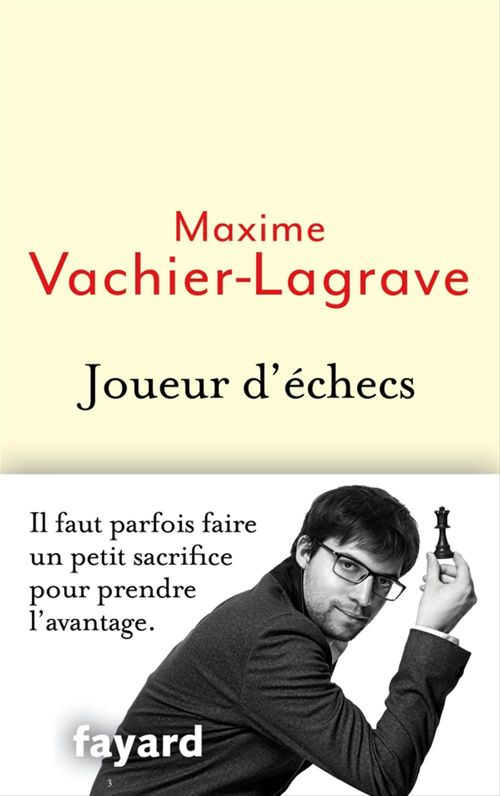 Couverture ebook de Joueur d'échecs, de Maxime Vachier-lagrave