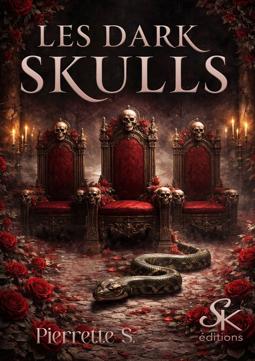 Couverture ebook de Les Dark Skulls, de Pierrette S.