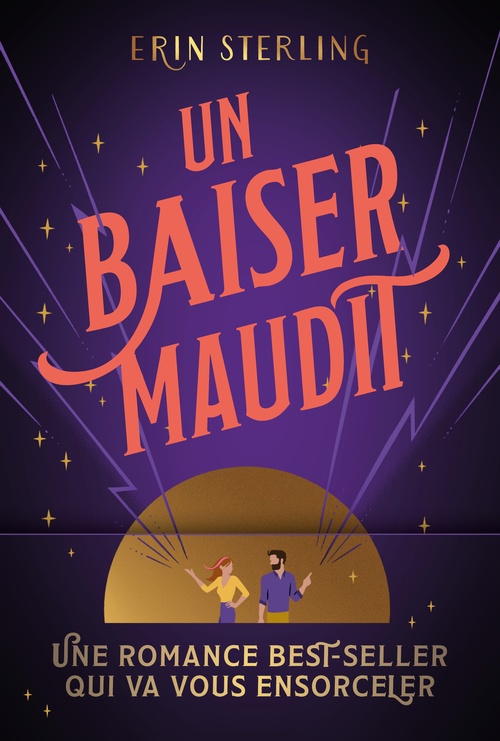 ebook cover of Un baiser maudit, by Erin Sterling