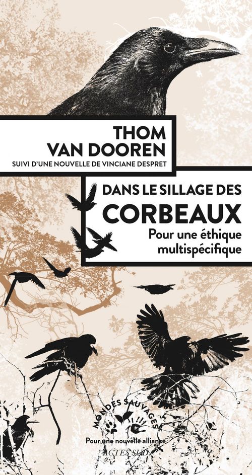 Couverture ebook de Dans le sillage des corbeaux, de Thomas Van Dooren