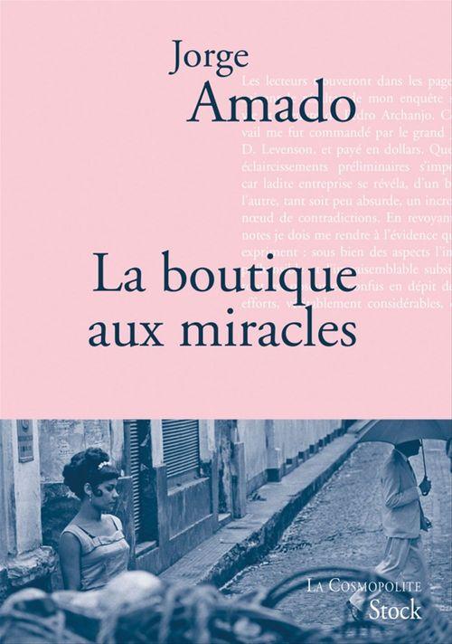 Couverture ebook de La boutique aux miracles, de Jorge Amado
