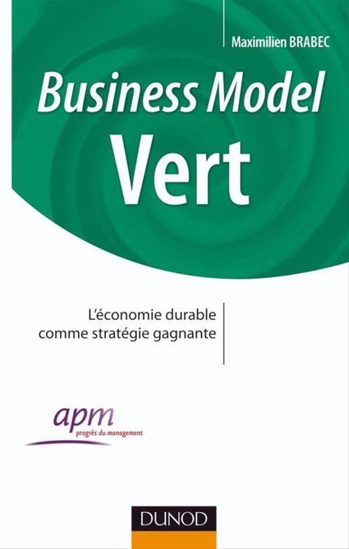 ebook cover of Business Model Vert, by Maximilien Brabec