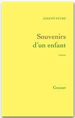 ebook cover of Souvenirs d'un enfant, by Joseph Peyré