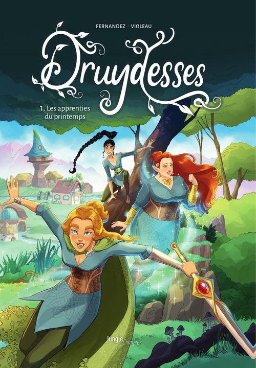 Couverture ebook de Druydesses - Tome 1 - Druydesses, de Fernandez