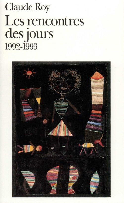 ebook cover of Les rencontres des jours (1992-1993), by Claude Roy