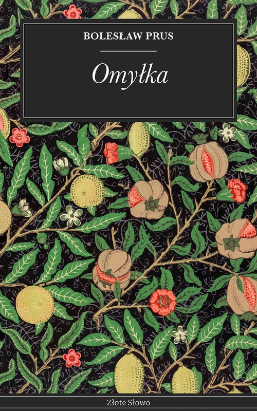 Couverture ebook de Omylka, de Boleslaw Prus