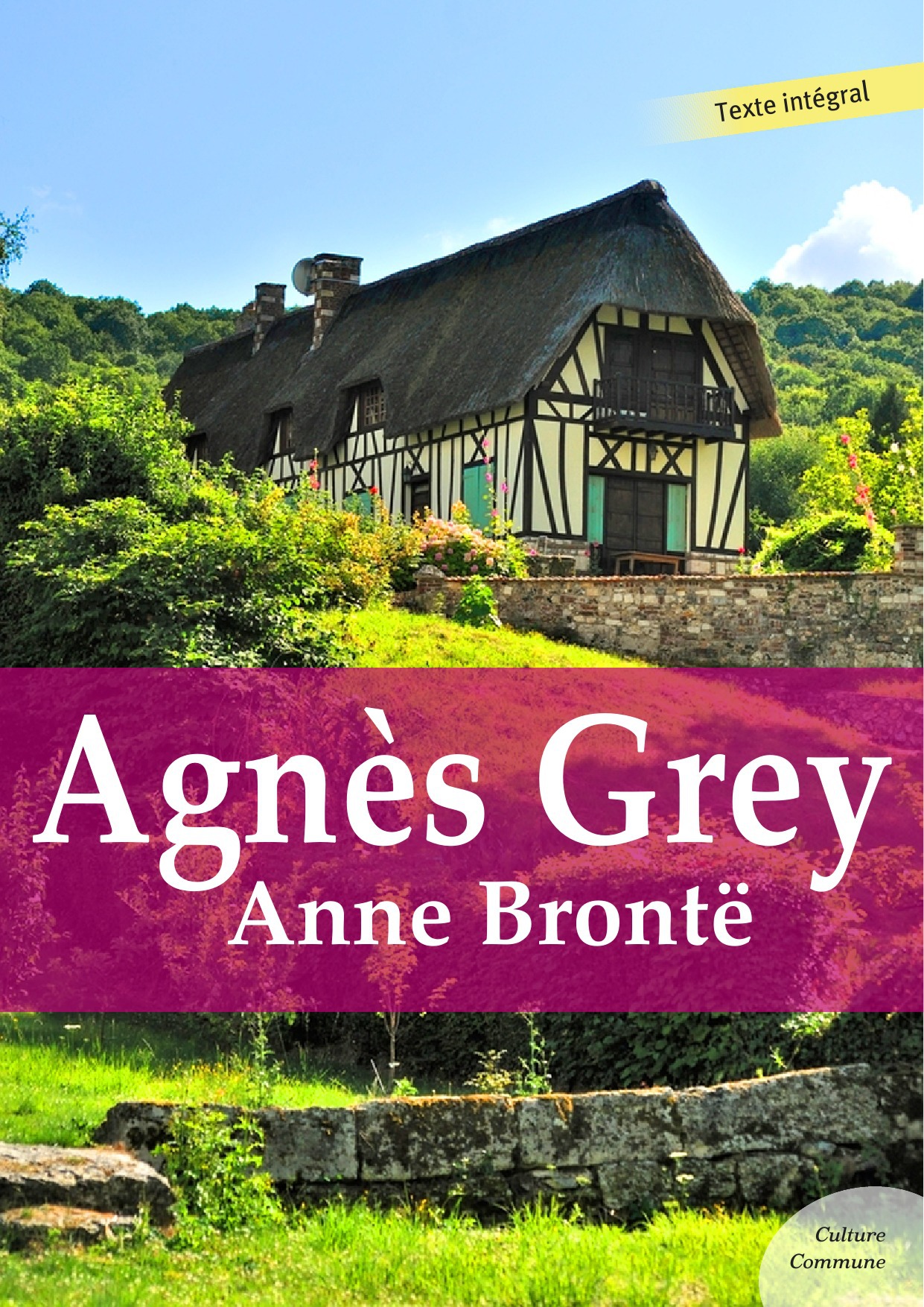 ebook cover of Agnès Grey, by Anne Brontë