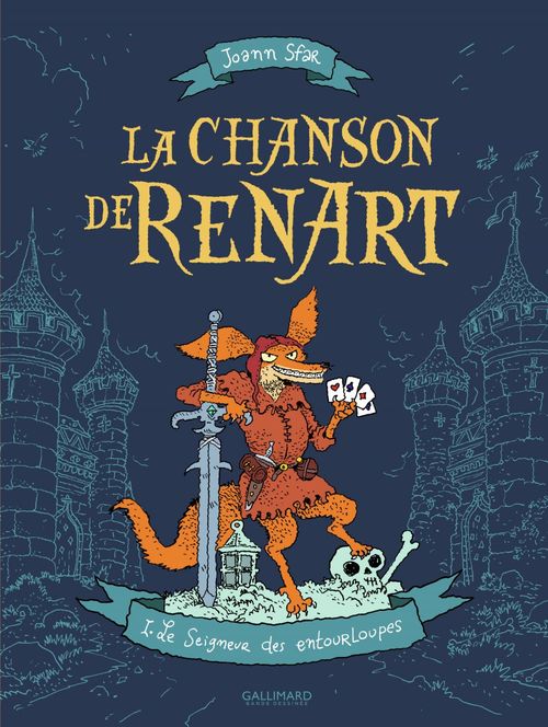 Couverture ebook de La Chanson de Renart (Tome 1) - Le Seigneur des entourloupes, de Joann Sfar, Fabcaro, Fabrice Erre