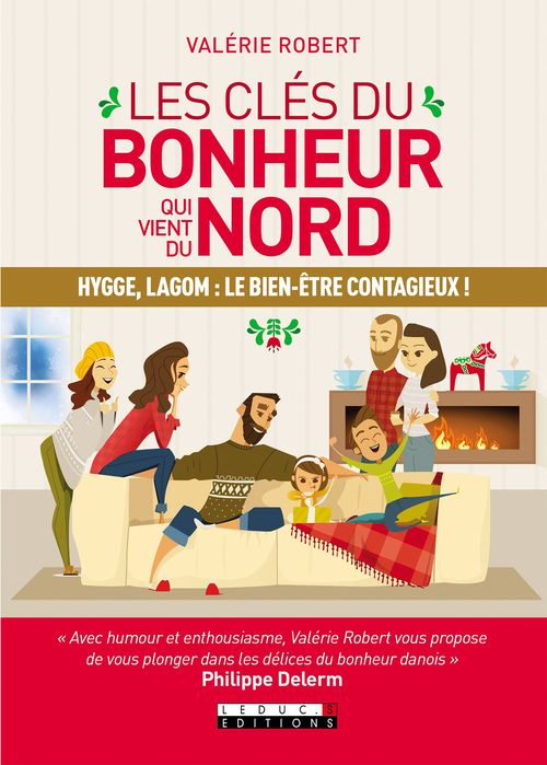 ebook cover of Les clés du bonheur qui vient du Nord, by Valérie Robert