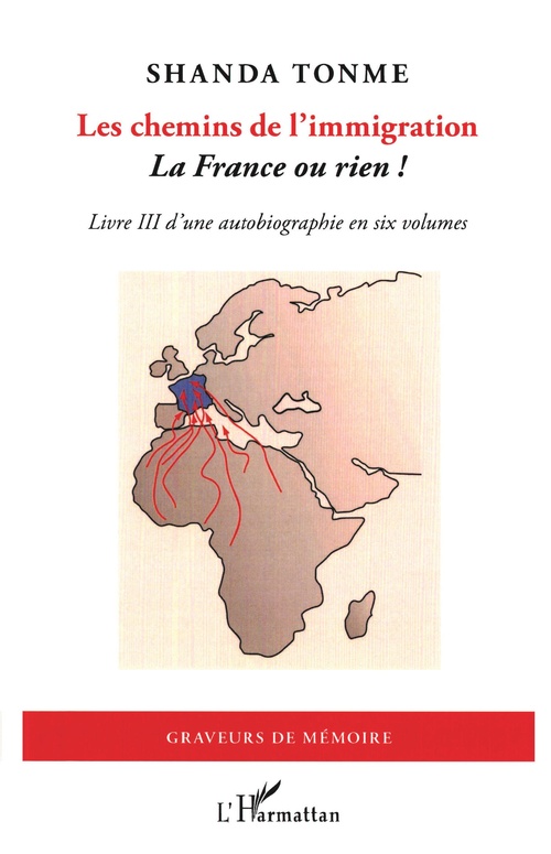 ebook cover of Les chemins de l'immigration, by Jean-Claude Shanda Tonme